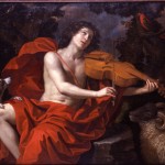 Orpheus playing to the Animals, by Benedetto Gennari (1633-1715).