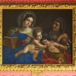 The Virgin and Child, the Infant Baptist and Saint Anne, by Benedetto Gennari (1633-1715).